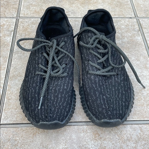 Adidas Pirate Black Yeezy Boost 350 - Picture 1 of 11